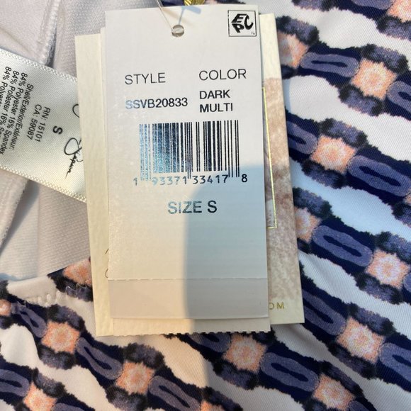 NWT Jessica Simpson Venice One Piece swimsuit - Picture 6 of 6